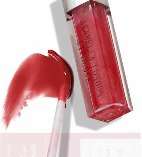 Lipgloss ARABELLA LONDON with Strawberry flavour