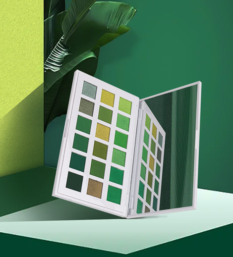 Arabella London 18 Green Colour Eyeshadow Palette