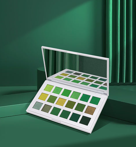 Arabella London 18 Green Colour Eyeshadow Palette