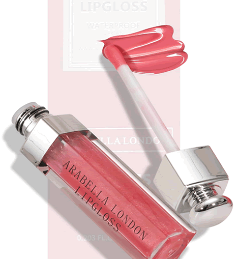 Lipgloss ARABELLA LONDON with Strawberry flavour