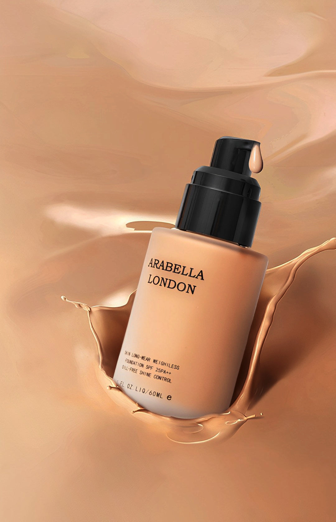 Arabella London Foundation Full Coverage Flawless Finish SPF 60mL